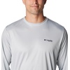image:imageColumbia Terminal Tackle PFG Fins and Stripes Long SleeveCool GreyFins  Stripes