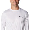 image:imageColumbia Terminal Tackle PFG Fins and Stripes Long SleeveWhiteFins  Stripes