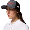 image:imageColumbia Unisex Collegiate PFG Mesh Snap Back Ball CapArk  Grill HeatherBlack