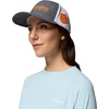 image:imageColumbia Unisex Collegiate PFG Mesh Snap Back Ball CapCle  Grill HeatherWhite