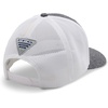 image:imageColumbia Unisex Collegiate PFG Mesh Snap Back Ball CapCle  Grill HeatherWhite