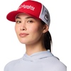 image:imageColumbia Unisex Collegiate PFG Mesh Snap Back Ball CapUga  Bright Red
