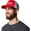 image:imageColumbia Unisex Collegiate PFG Mesh Snap Back Ball CapUga  Bright Red