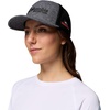 image:imageColumbia Unisex Collegiate PFG Mesh Snap Back Ball CapUga  Grill HeatherBlack