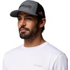 image:imageColumbia Unisex Collegiate PFG Mesh Snap Back Ball CapUga  Grill HeatherBlack