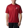 image:imageColumbia Mens Collegiate Terminal Tackle SS ShirtAla  Red Velvet