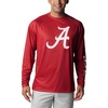 image:imageColumbia Mens PHG Super Terminal Shot LsHiking ShirtAla  Red Velvet Heather