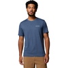 Collegiate Navy Heather/Linear Peaks