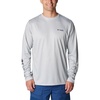 image:imageColumbia Terminal Tackle PFG Fins and Stripes Long SleeveCool GreyFins  Stripes