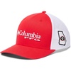 image:imageColumbia Unisex Collegiate PFG Mesh Snap Back Ball CapUga  Bright Red