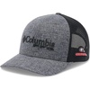 image:imageColumbia Unisex Collegiate PFG Mesh Snap Back Ball CapUga  Grill HeatherBlack