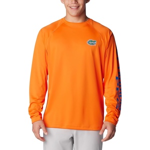 image:imageColumbia Mens CLG Terminal Tackle Ls ShirtFla  Spark Orange