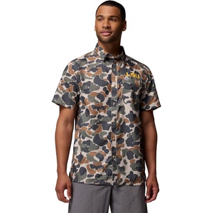 image:imageColumbia Mens Collegiate Super Slack Tide ShirtLsu  Fossil Deltahunter Camo