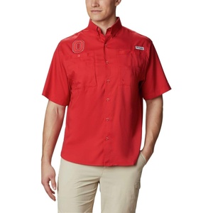 image:imageColumbia Mens Collegiate Tamiami Short Sleeve ShirtOs  Intense Red