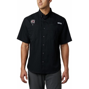 image:imageColumbia Mens Collegiate Tamiami Short Sleeve ShirtSc  Black