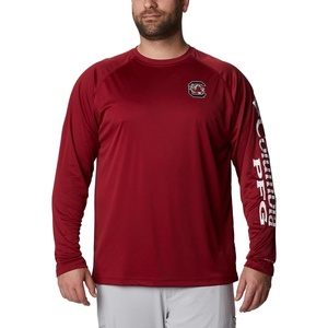 image:imageColumbia Mens Collegiate Terminal Tackle Long Sleeve ShirtSc  BeetWhite