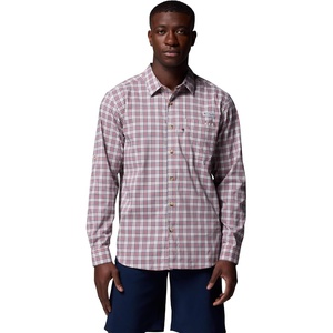 image:imageColumbia Mens Harbor Peak Long Sleeve ShirtSunset Red Wayward Tartan