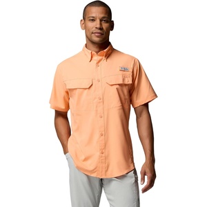 image:imageColumbia Mens PFG Skiff Guide II Short Sleeve ShirtBright Nectar
