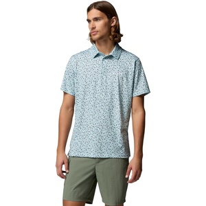 image:imageColumbia Mens PFG Super Slack Tide II Stretch PoloMarine Light Gone Fishin