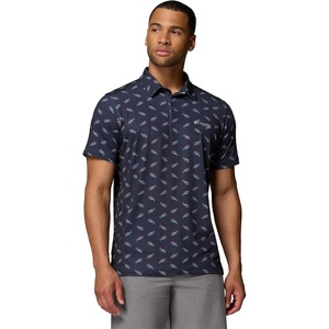 image:imageColumbia Mens PFG Super Slack Tide II Stretch PoloNocturnal Bluefin Pride