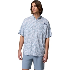 image:imageColumbia Mens PFG Super Tamiami Short Sleeve ShirtDockside Blue Roosters