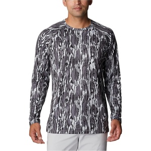 image:imageColumbia Mens PFG Super Terminal Tackle Long Sleeve ShirtCool Grey Mossy Oak Bottomland