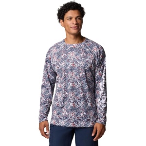 image:imageColumbia Mens PFG Super Terminal Tackle Long Sleeve ShirtNocturnal Marlin Palms