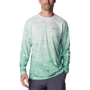 image:imageColumbia Mens PFG Super Terminal Tackle Long Sleeve ShirtOcean MintDigiscale Fade