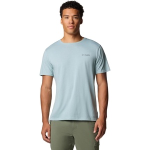 image:imageColumbia Mens PFG Uncharted Graphic TeeCrushed Blue HeatherPfg Swamp Shack