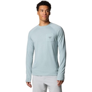 image:imageColumbia Mens PFG Uncharted Neps Long SleeveCrushed Blue