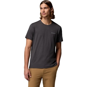 image:imageColumbia Mens Parsons Point Short Sleeve Back Graphic TeeBlack HeatherSplatter Gem