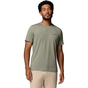 image:imageColumbia Mens Parsons Point Short Sleeve Logo TeeStone GreenHeather