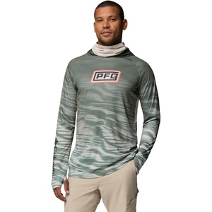 image:imageColumbia Mens Pfg Super Terminal Tackle Vent HoodieDark Stone Currents Fade