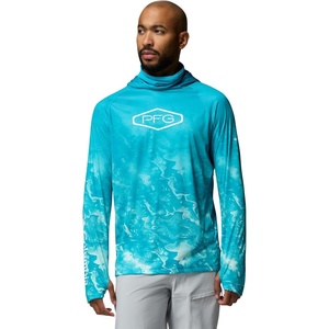 image:imageColumbia Mens Pfg Super Terminal Tackle Vent HoodieOcean Teal Aerials Fade