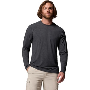 image:imageColumbia Mens Soft Stretch Long Sleeve TeeSharkHeather