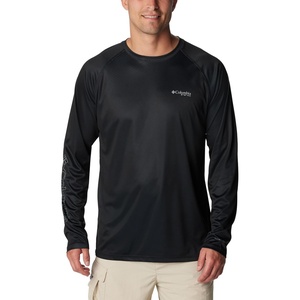 image:imageColumbia Mens Super Terminal Tackle PFG Super Fade Long SleeveBlackFish Hooks Sfs