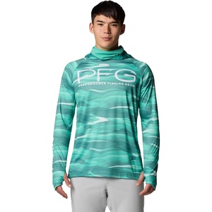 image:imageColumbia Mens Super Terminal Tackle Vent HoodieGlaze Green Obsidian