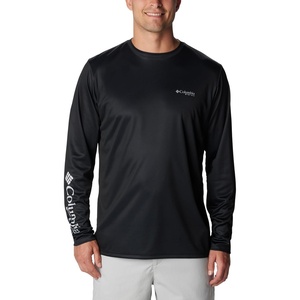 image:imageColumbia Mens Terminal Tackle PFG Statetriot Long SleeveBlackGraphite Fl