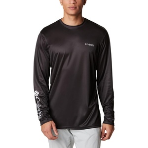 image:imageColumbia Mens Terminal Tackle PFG Statetriot Long SleeveBlackWhite Tx