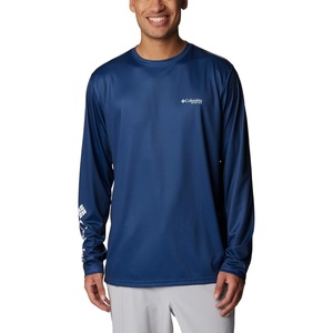 image:imageColumbia Mens Terminal Tackle PFG Statetriot Long SleeveCarbonWhite Ca