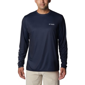 image:imageColumbia Mens Terminal Tackle PFG Statetriot Long SleeveCollegiate NavyWhite Nc