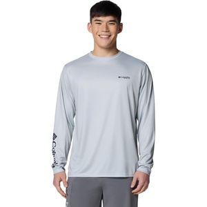 image:imageColumbia Mens Terminal Tackle PFG Statetriot Long SleeveCool GreyClean Line Pride Usa Bass
