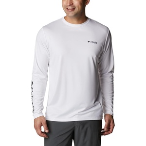 image:imageColumbia Mens Terminal Tackle PFG Statetriot Long SleeveWhiteCollegiate Navy Usa