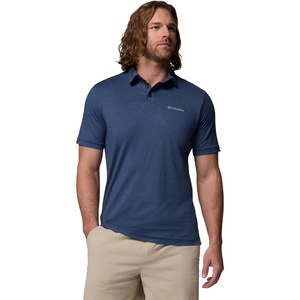 image:imageColumbia Parsons Point PoloCollegiate NavyHeatherMntn Blue