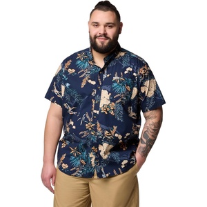 image:imageColumbia Rapid Rivers Printed Short Sleeve ShirtCollegiate Navy Outbacked