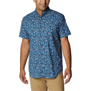 image:imageColumbia Rapid Rivers Printed Short Sleeve ShirtDark Mountain Minibiscus