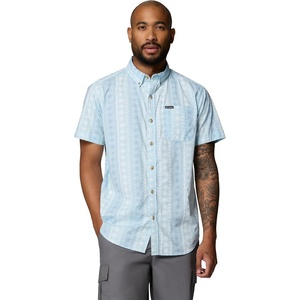 image:imageColumbia Rapid Rivers Printed Short Sleeve ShirtMarine LightWildflower