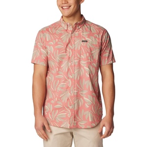 image:imageColumbia Rapid Rivers Printed Short Sleeve ShirtPink Agave Areca
