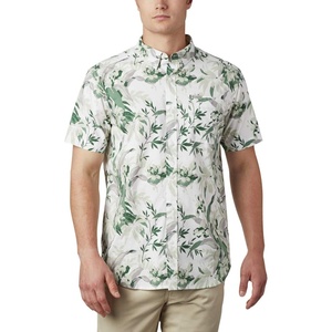 image:imageColumbia Rapid Rivers Printed Short Sleeve ShirtThyme Green Magnolia Floral Print