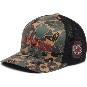 image:imageColumbia Unisex Collegiate PHG Camo Mesh Ball CapSc  Sahara Duck Camo